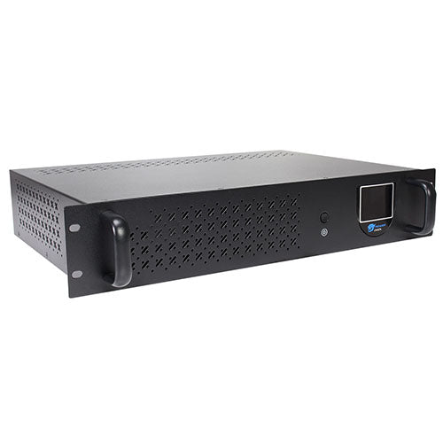 Powercool Off-Line 850VA 2U Rackmountable UPS, 510W, AVR Energy Saving, DC Cold Start, Alarm, 1x UK Socket, 3x IEC, 2x RJ45, 1x USB-0
