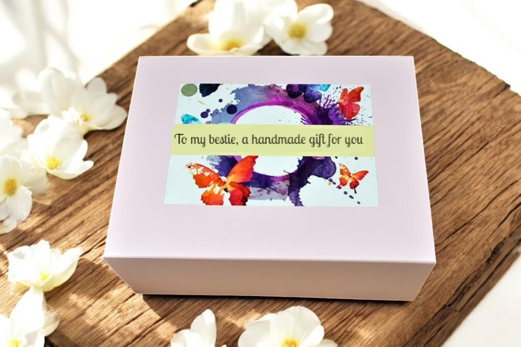 Personalised Gift Set for Best Friends - To my Bestie Label - Vegan - Whipped Soap, Bath Bombs and Body Butter-1